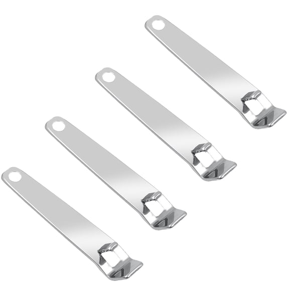 Solivara 4 Piece Mini Vial Decapper Opener Phial Cap Remover Tool For Pharmacies And Home Use(Silver,4Pcs)