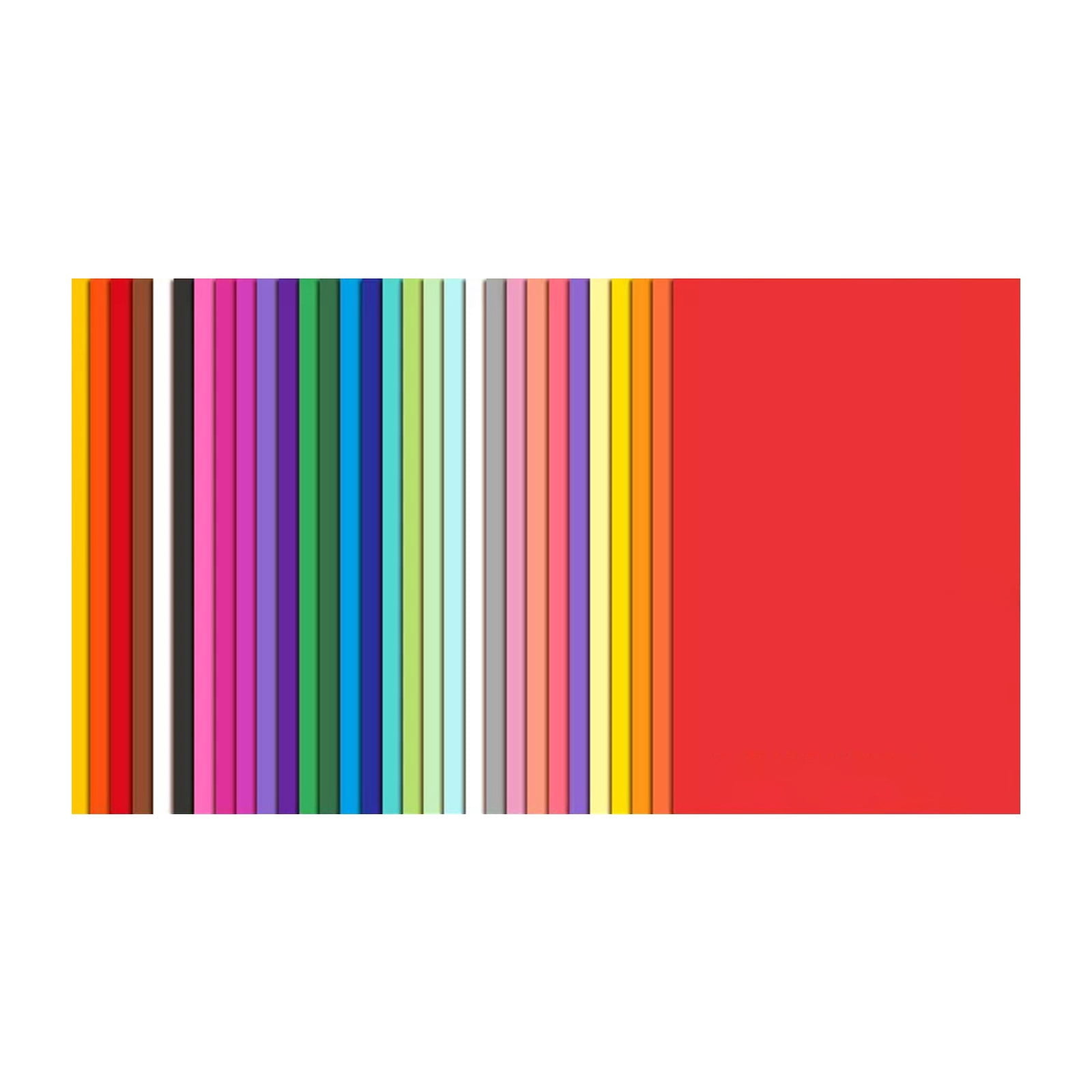 Solivara 4k Colored Cardstock Paper Thick Hard Craft Paper Smooth Art For Diy Handmade Scrapbook Card Making (A,8.27 × 11.69in)