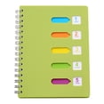 thumbnail image 1 of Solivara 5 Subject Large Notebook With Dividers 5 Tabs Organizer For Work And Note Taking(C,One Size), 1 of 9