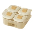 thumbnail image 1 of Solivara 50ml Silicone Freezer Storage Tray With Measurement Marks For Homemade Purees Breastmilk And Baby Food(A,5.12*4.53 in), 1 of 9