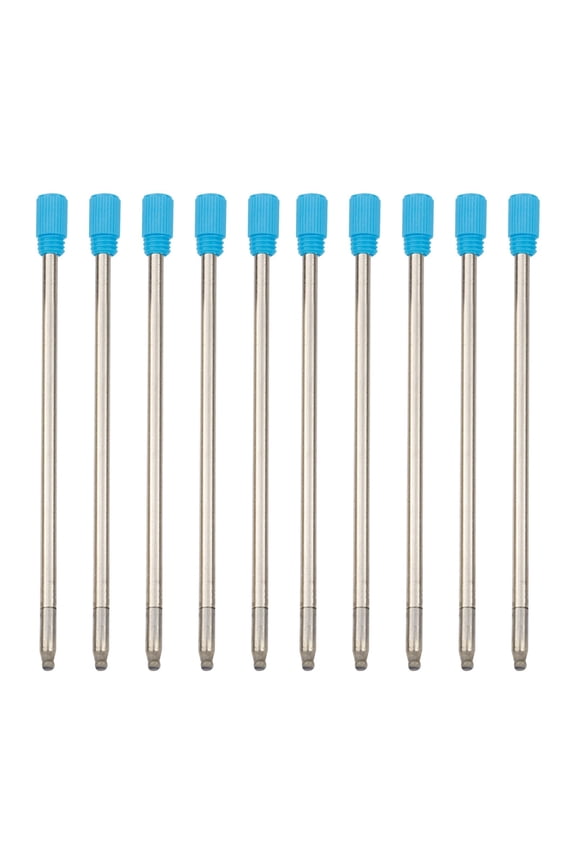 70mm Short Ballpoint Pen Compact For Travel And Pocket Use (Blue,2.76in)