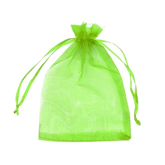 Solivara 8X12 Inches Mesh Garden Net Barrier Bag For Trees Vegetables Tomatoes And Strawberries Protection (Green,7.87*11.81in)
