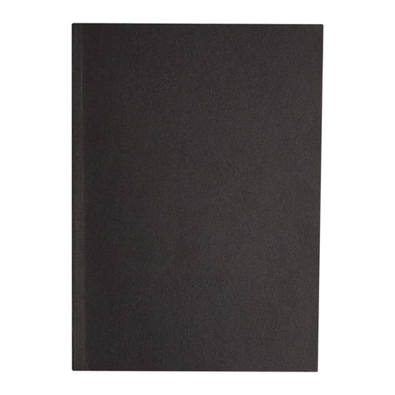 Solivara A5 Plain Journal Thick Unlined Notebook Blank Paper For Writing And Sketching(Black,7.48*5.51*0.63in)