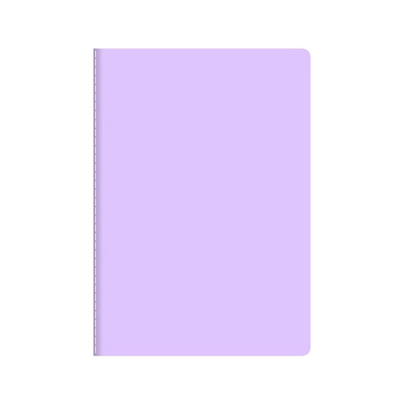 Solivara A5 Softcover Lined Journal Assorted Color For Everyday Lists (Light Purple,21 × 14in)