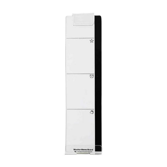 Solivara Acrylic Computer Memo Board Holder For Computer Side Note Holder Left And Right Office Cabinet Acrylic(M,One Size)