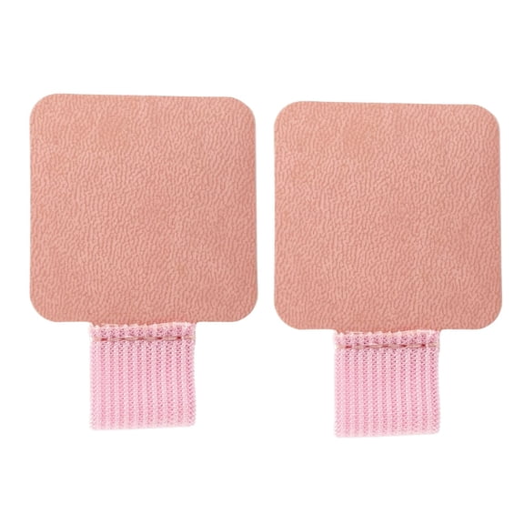 Solivara Adhesive Pen Loop Holder PU Leather Elastic Stick On For Notebook Journal Planner(Pink,1.97*1.57in)