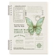 thumbnail image 1 of Solivara Aesthetic Butterfly Journal Notebook For Home Office Writing And Journaling (Light Green,7.99*5.51in), 1 of 7