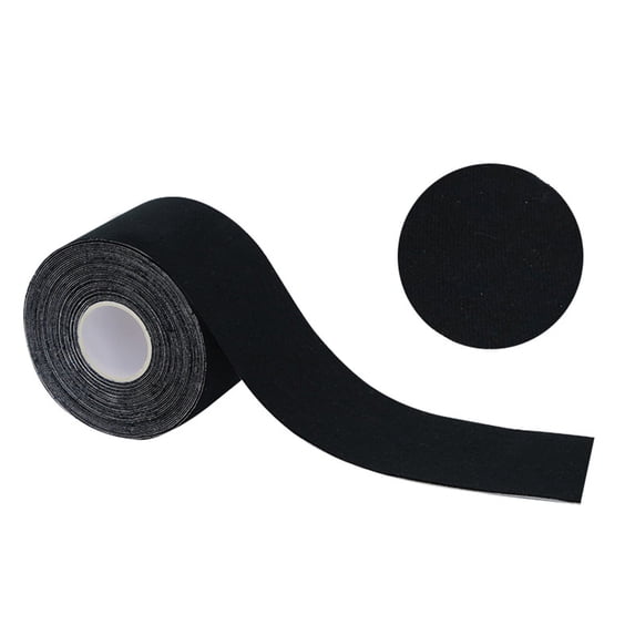 Solivara Athletic Tape 33 Colors Easy Tear No Residue For Wrist And Sports Use Home(Black,1*16.4ft)