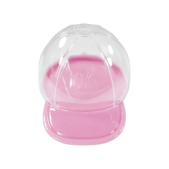 Solivara Baseball Cap Shaped Candy Box For Party Favor And Gift Packaging(Pink,3.94*2.76in)
