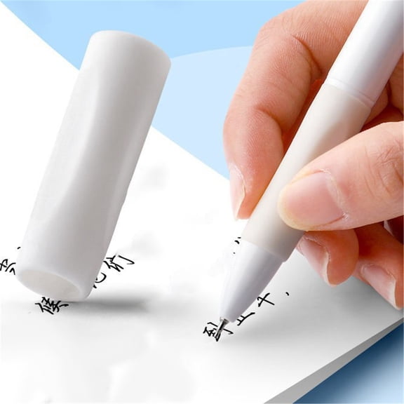 Solivara Black Gel Pens 0.5mm Point No Smear Smooth Writing 5 Pack For Journaling And Notes(G*2,2 pack)
