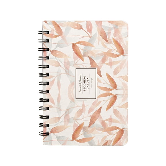 Solivara Botanical Journal Planner Hardcover For Time Management And Academic Scheduling (Red,7.28*4.92in)