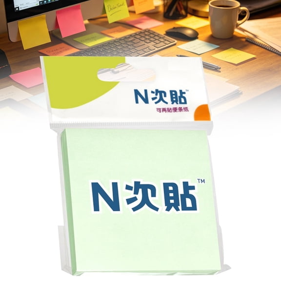 Solivara Bright Sticky Memo Notes Removable For Daily Planning And Message Leaving (A*1+B*1+C*1+D*1+E*1+F*1+G*1+H*1,8Pcs)