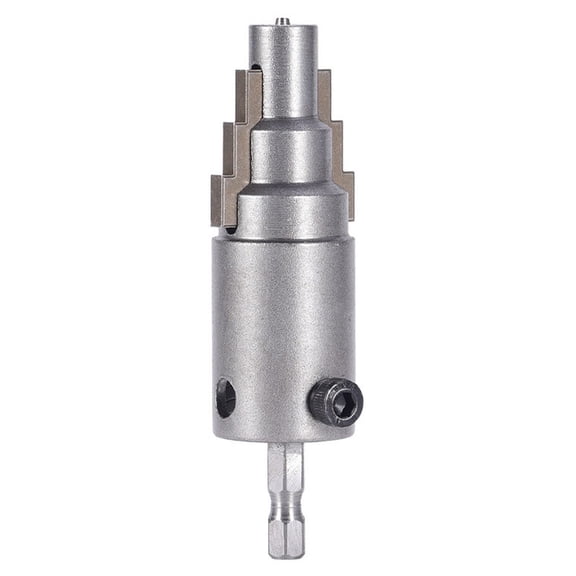 Solivara Broken Pipe Extractor Tool For 1/2 3/4 1 Inch Faucet Removal (Silver,3.74×0.79in)
