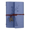 thumbnail image 1 of Solivara Butterfly Themed Leather Diary Unlined For Travel And Creative Lists (G,7.87 x 5.51 in), 1 of 9