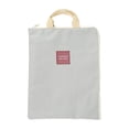 thumbnail image 1 of Solivara Canvas Multilayer File Bag With Zipper For Laptop Mobile Phone Home Office (B,One Size), 1 of 9