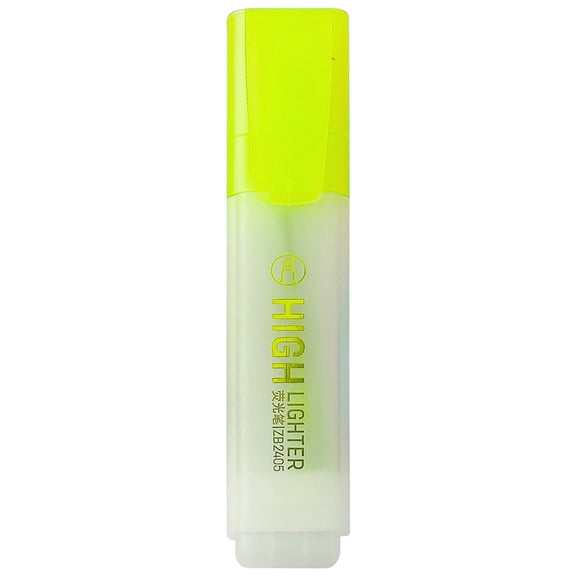 Solivara Chisel Tip Marker Highlighter For Underlining And Daily Planning(Yellow,11.5*2.5cm)