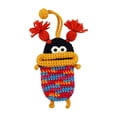 thumbnail image 1 of Solivara Clearance Big Mouth Hand Crocheted Key Cover Keychain Cute Wide Mouth Key Protector Case Soft Knitted Car Key Cover With Key Ring DIY For Women Men(A,3.94in*1.57in*0.39in), 1 of 10