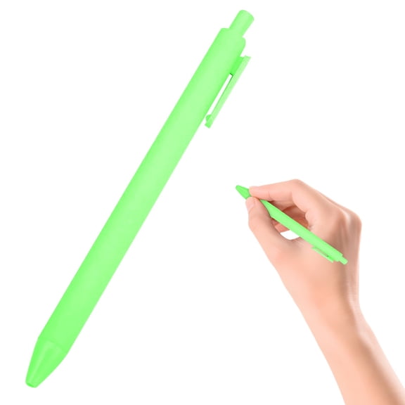 Solivara Colorful Gel Pens Retractable 1.0mm For Home And Office Writing (White*1+Green*1+Mint Green*1+Coffee*1+D,7Pcs)