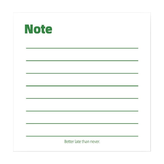 Solivara Colorful Lined Sticky Notes 4 Styles Checklist Memo Pad For To Do List Home Office(B,2.95*2.95*0.20in)
