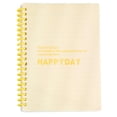 thumbnail image 1 of Solivara Customizable Page Notebook With Inspirational Messages For Daily Journaling (Yellow,7.87 x 5.71 in), 1 of 6