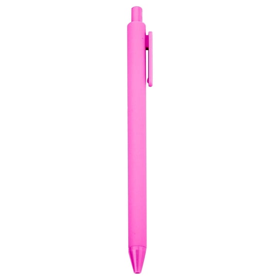 Solivara Cute Retractable Ballpoint Pen 1.0Mm Medium Point Smooth Writing For Bridal Shower And Home (Rose Red,5.67*0.39in)