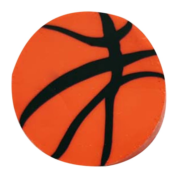 Solivara Cute Sports Erasers Football Basketball Baseball For Home Office Desk (A,One Size)