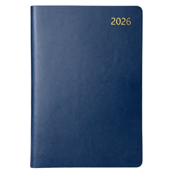 Solivara Daily Calendar Planner Notebook With Schedule Organizer For Work Life Planning (Dark Blue,One Size)