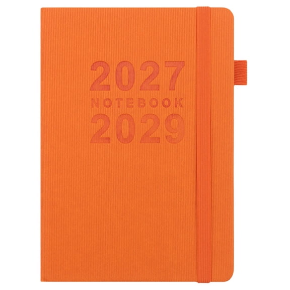 Solivara English Three Year Planner 2027 2029 Thickened Schedule Book For Time Management Home Office(Yellow,8.27*5.51 in)