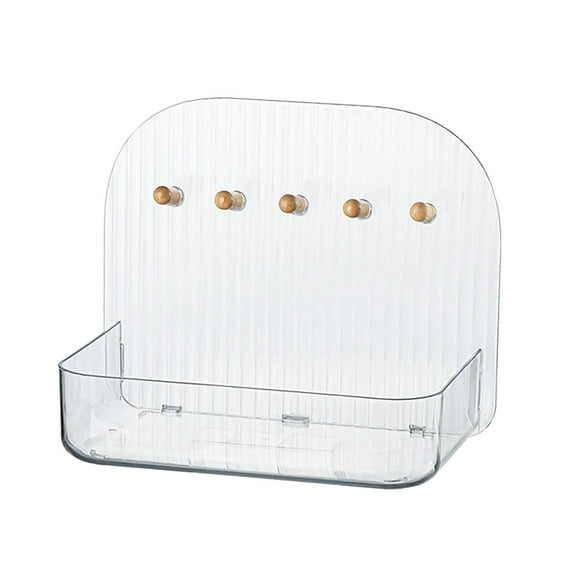 Solivara Entrance Desk Storage Box Door Hanging Key Display Rack And Jewelry Storage Box Plastic(A,One Size)