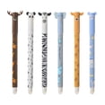 thumbnail image 1 of Solivara Erasable Gel Pen With Animal Design 0.5mm For Home Desk Writing Correction (B,One Size), 1 of 8