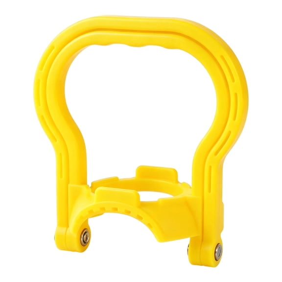 Solivara Ergonomic Water Bottle Handle Grip Carrier For Gallon Jug Caps Labor Saving Lifter Clip(Yellow,4.72*5.12*3.54 in)