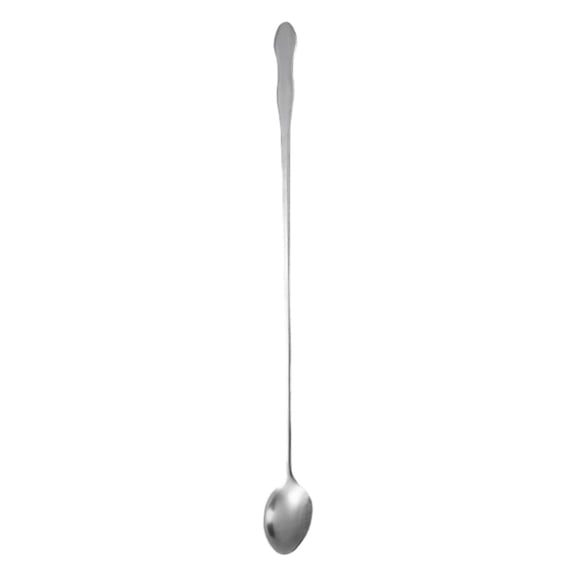 Solivara Extra Long Stainless Steel Iced Tea Spoon For Coffee Mixing And Dessert Home Kitchen Metal(C,12.6in)
