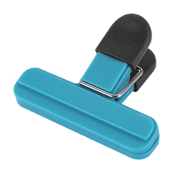 Solivara Freshness Sealing Plastic Clip For Snack Tea And Potato Chip Bag Clip For Kitchen Storage (Blue,One Size)