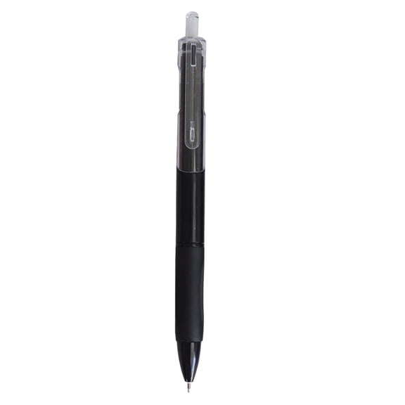 Solivara Gel Ink Pens 0.5mm Point No Smudge Smooth Grip For Everyday Writing(Black*10,10pcs)