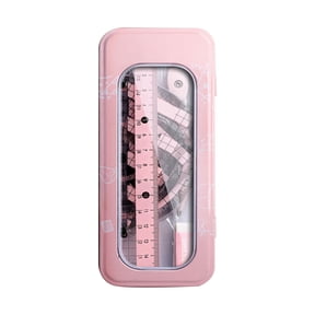 Solivara Geometry And Ruler Set With Metal Case For Students And Office(A,7.01*2.95 in)