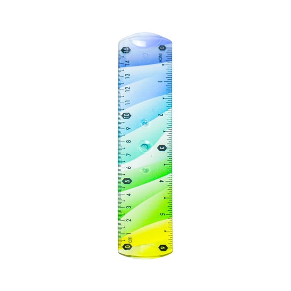 Solivara Gradient Colorful Soft Tape Measure Portable Double Scale Flexible Measuring Ruler For Sewing Tailoring Body Measurement Craft Diy(A,5.91*1.57in)