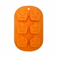 thumbnail image 1 of Solivara Halloween Silicone Baking Set Non Stick Pumpkin Chocolate Jelly Fondant Cake For Party Gift Bat Shape(H,One Size), 1 of 7