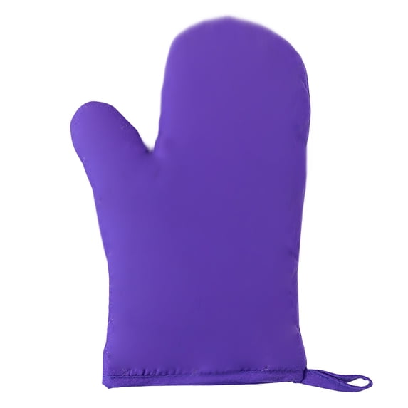 Solivara Heat Resistant Oven Gloves For Microwave And Cooking Thick Cotton Kitchen Mitts(Purple,one size)