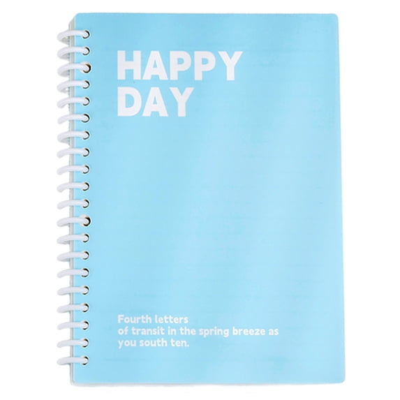Solivara Inspirational Quote Notebook 5.7x8 Inch For Work And Daily Motivation(Blue,20*14.5cm)