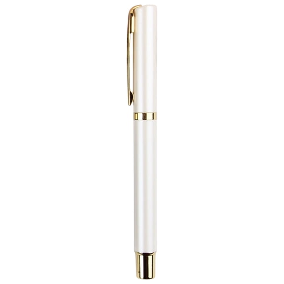 Solivara Inspirational Thank You Gel Pen Black Gold Customizable Logo For Church Gift(B,5.12*0.79*0.79 in)