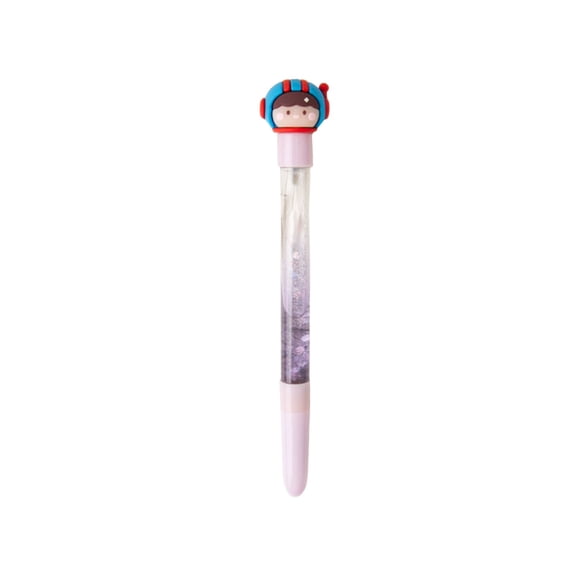 Solivara Kawaii Quicksand Gel Pen Cute Writing Pen For Home Office And Study(E,3.35*1.18 in)