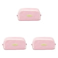 thumbnail image 1 of Solivara Large Capacity Double Layer Canvas Pencil Case Aesthetic Korean Style For Home Office(B*3,8.66*4.33in), 1 of 5