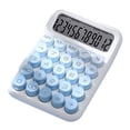 thumbnail image 1 of Solivara Large Display Calculator 12 Digit For Business Home Use Dual Power Auto Shut Off (Sky Blue,One Size), 1 of 8