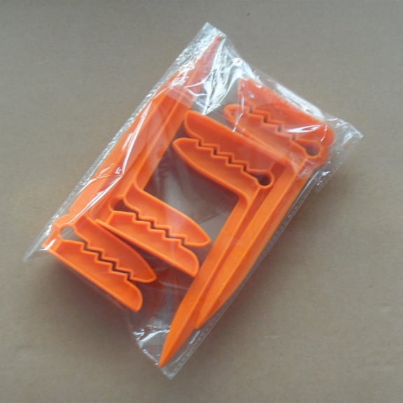 Solivara Large Towel Clips Windproof Camping Mat Holder Secure For All Fabrics Beach And Pool (Orange*2,2Pcs)