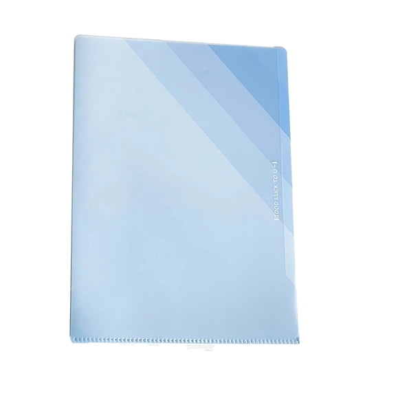 Solivara Letter Size Plastic Report Cover With Clip For Presentation Folder Office And Business Use(Blue,one size)