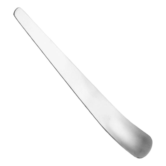 Solivara Long Handled Cute Stainless Ice Spoon Flat Dessert Spoon Cake Spoon Mixing Kitchen Measuring Tool (B,6.93*0.94in)