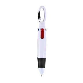 Solivara Multi Ink Pen With Lanyard For Home Office Shopping Note (Black,One Size)