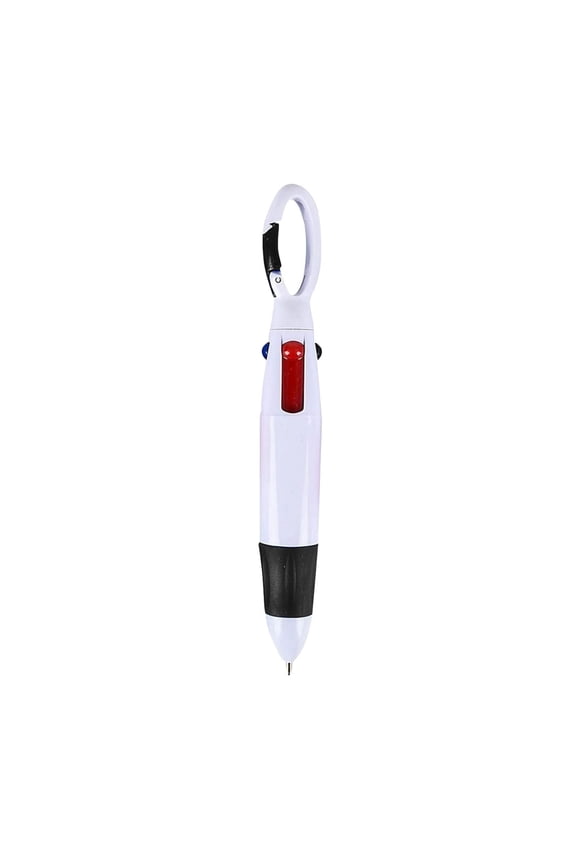Multi Ink Pen With Lanyard For Home Office Shopping Note (Black,One Size)