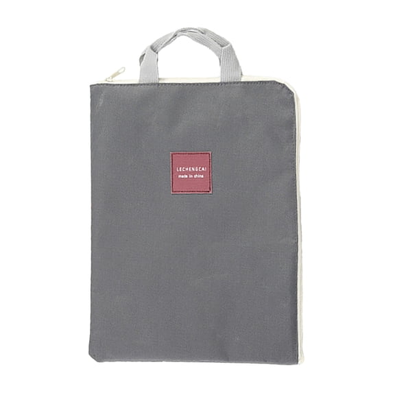 Solivara Multifunctional Zipper File Bag For Home Office Document Laptop Storage (C,One Size)