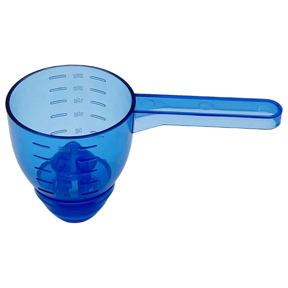 Solivara Multipurpose Measuring Spoon Funnel For Powders Coffee Pet Protein Powder And Liquids(Blue,4.72*2.36in)